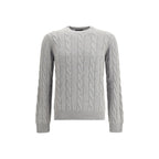 Gray Cashmere Sweatshirt