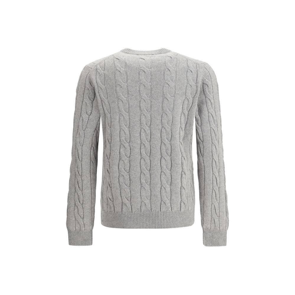 Gray Cashmere Sweatshirt