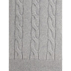 Gray Cashmere Sweatshirt