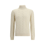 White Cashmere Turtleneck