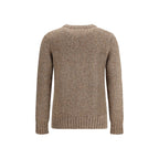 Brown Merino Wool Sweatshirt