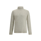 Gray Alpaca Vicugna Pacos Turtleneck