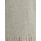 Gray Alpaca Vicugna Pacos Turtleneck