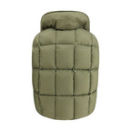 Green Nylon Sleveless Jacket