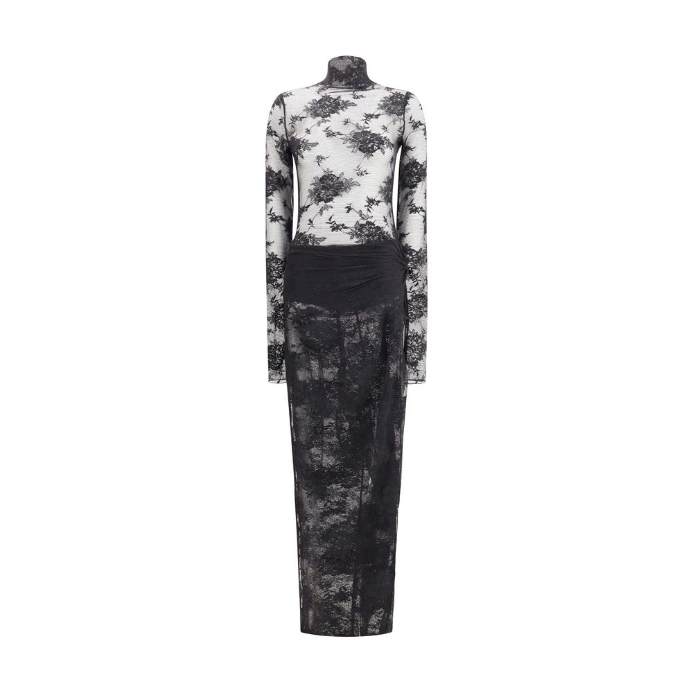 Black Nylon Jumpsuit