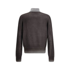 Gray Cashmere Turtleneck