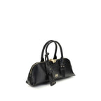 Black Calf Leather Bos Taurus Handbag