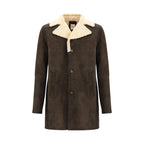 Brown Leather Coat
