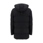 Black Nylon Parka