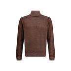 Brown Wool Turtleneck