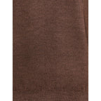 Brown Wool Turtleneck