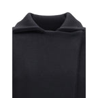 Black Merino Wool Coat