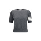 Gray Fleece Wool T-Shirt