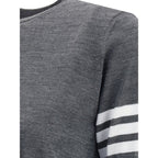 Gray Fleece Wool T-Shirt