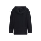 Black Wool Hoodie