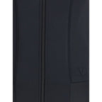 Black Polyester Sweatshirt