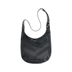 Black Leather Shoulder Bag