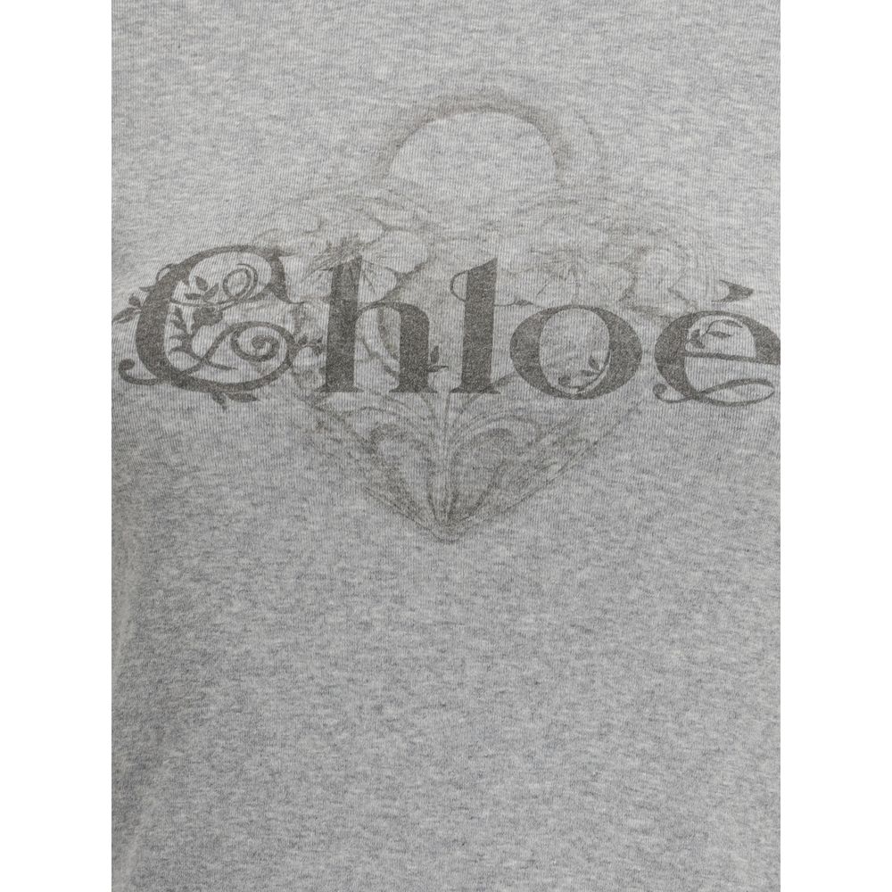 Gray Cotton T-Shirt