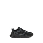 Black Calf Leather Bos Taurus Athletic Sneakers
