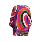 Multicolor Silk Casual Dress