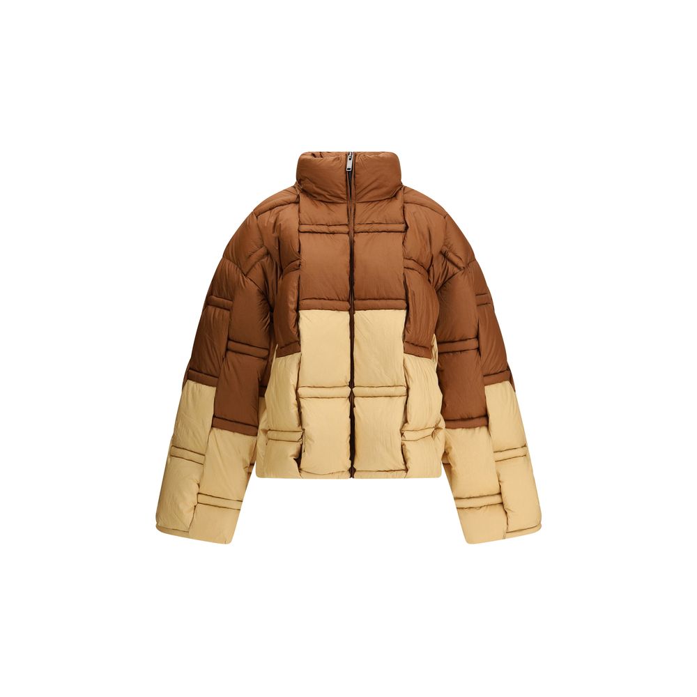Brown Polyamide Coat