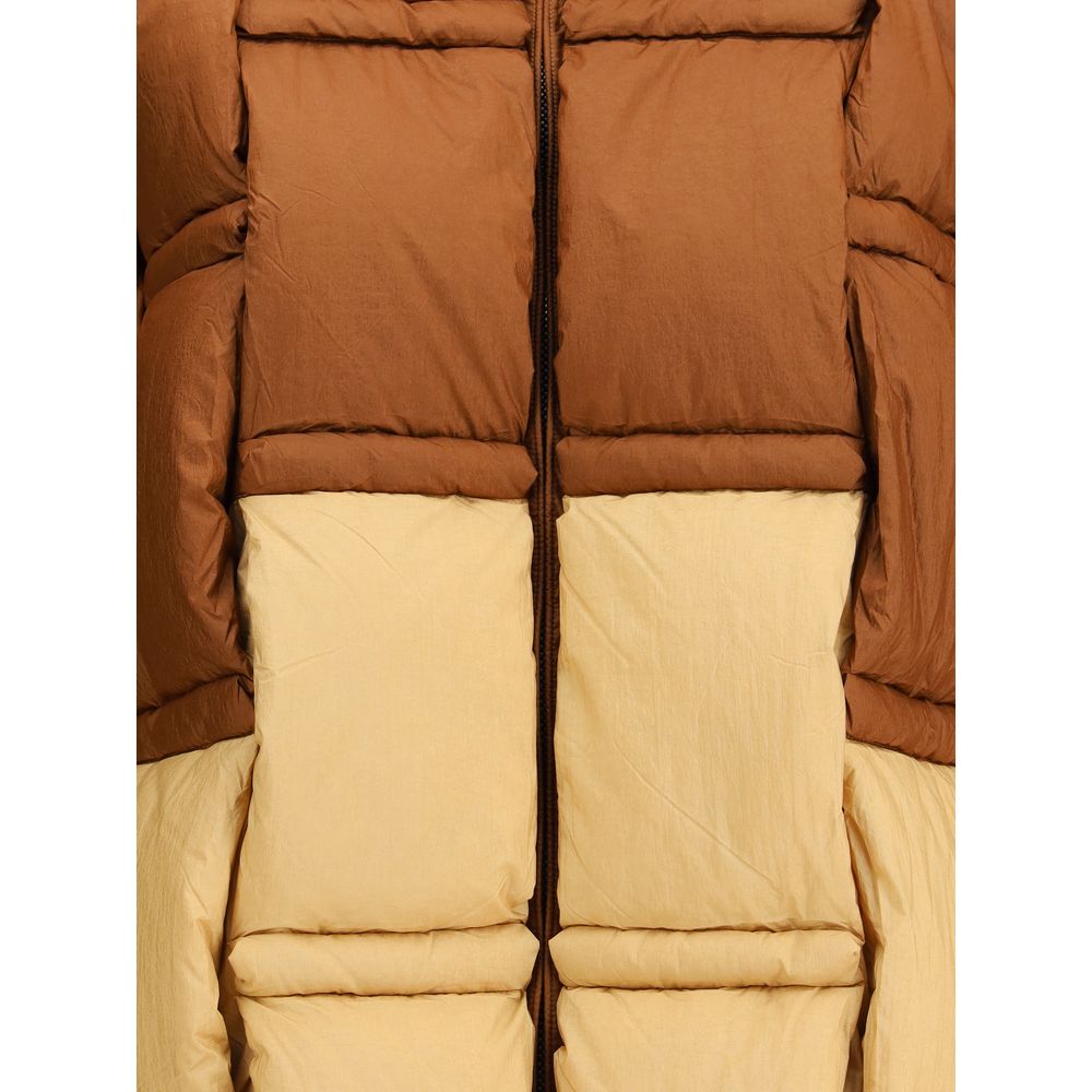 Brown Polyamide Coat