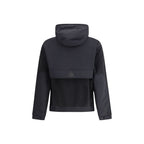 Black Polyester Shell Jacket
