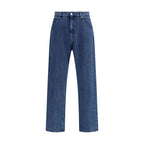 Blue Cotton Jeans Denim