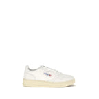 White Rubber Low Top Sneakers