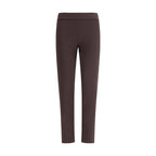 Brown Polyamide Pants