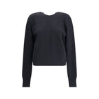 Black Wool Sweatshirt
