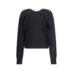 Black Wool Sweatshirt
