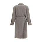 Beige Wool Coat