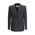 Black Polyester Coat