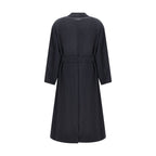 Black Lyocell Coat