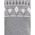 Gray Cashmere Sweatshirt