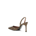 Multicolor Silk High Heel Pumps