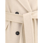 Beige Cashmere Coat
