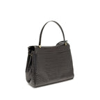 Brown Calf Leather Bos Taurus Handbag