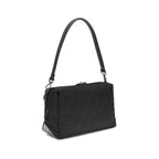 Black Nylon Shoulder Bag