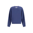 Blue Wool Sweatshirt