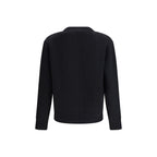 Black Fleece Wool Cardigan