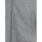 Gray Cotton Sweatshirt