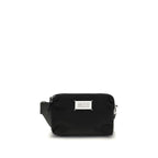 Black Fabric Shoulder Bag
