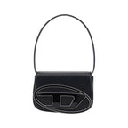 Black Calf Leather Bos Taurus Shoulder Bag