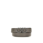 Gray Calf Leather Bos Taurus Belt