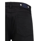 Black Cotton Jeans Denim