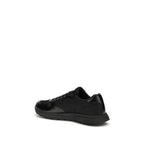 Black Recycled Polyamide Athletic Sneakers