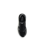 Black Recycled Polyamide Athletic Sneakers