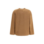 Brown Wool Sweatshirt